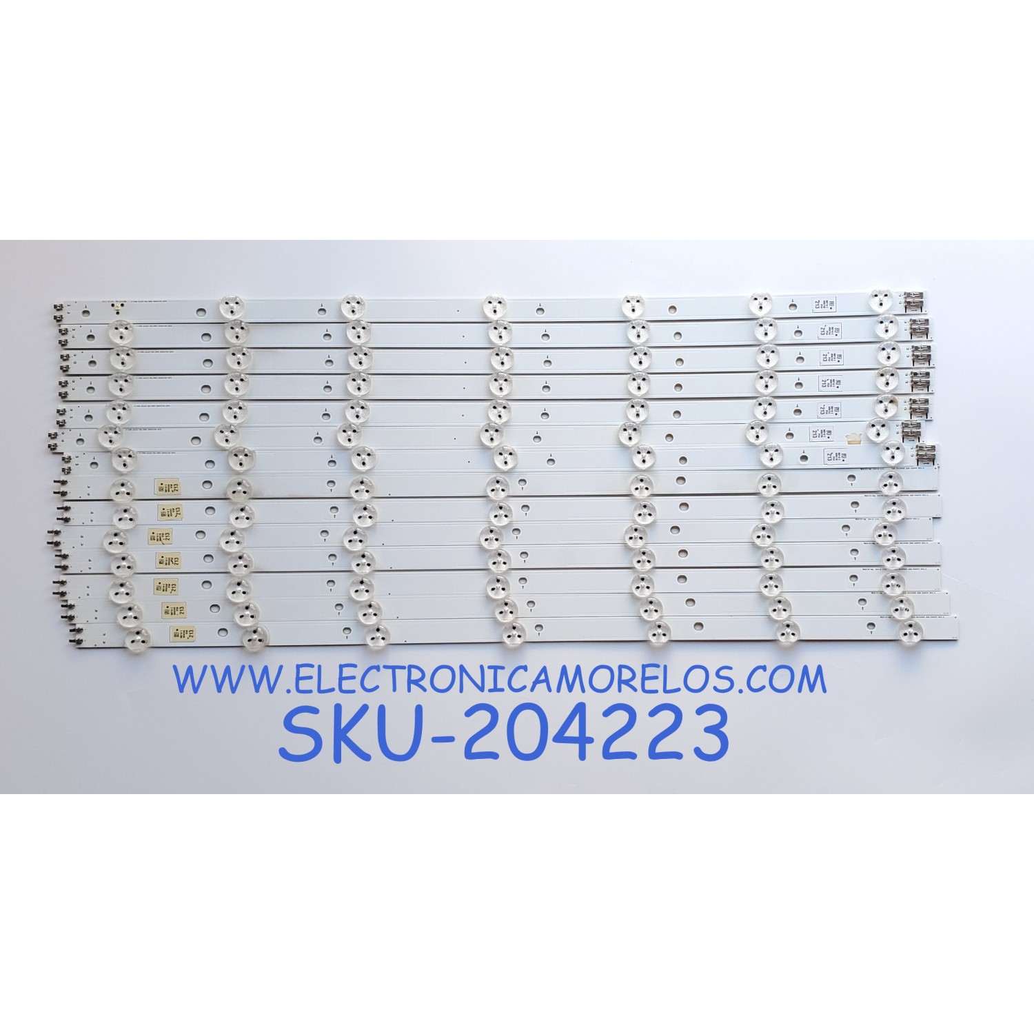 KIT DE LED´S PARA TV SAMSUNG (14 PZ) / NUMERO DE PARTE 2011SVS55 / SLED 2011SVS55 3228 RIGHT07 REV1.0 / PANEL DE550CGM-C1 / MODELO 55EH6050FXZA CH01